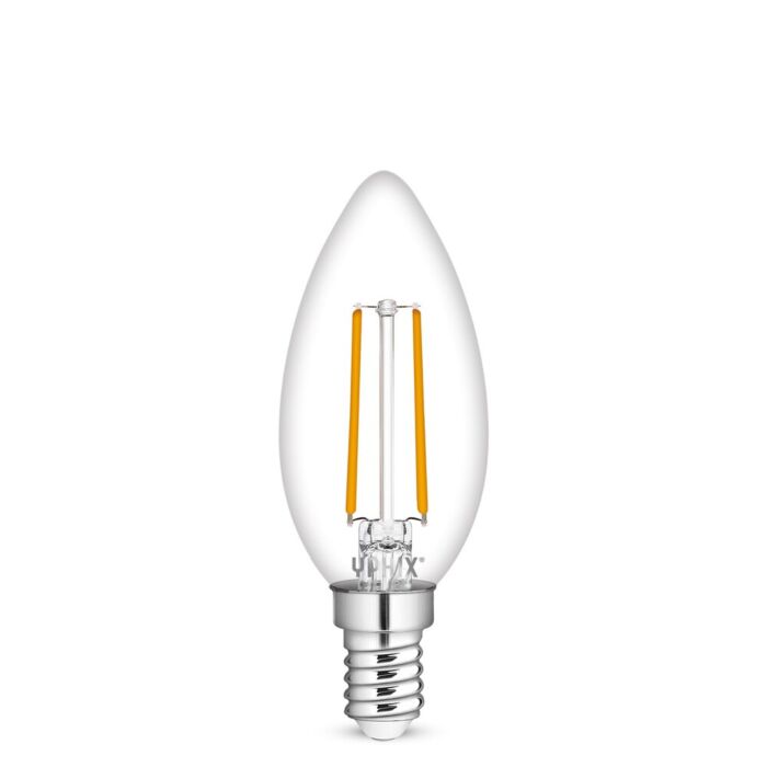 Ampoule LED E14 flamme Polaris B35 2,5W 2700K