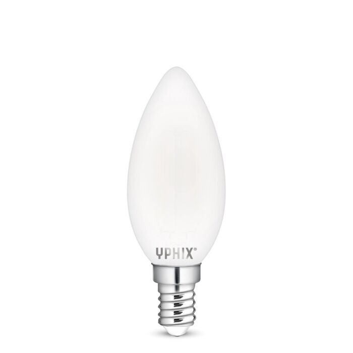 Ampoule LED E14 flamme Polaris B35 opaque 2,5W 2700K