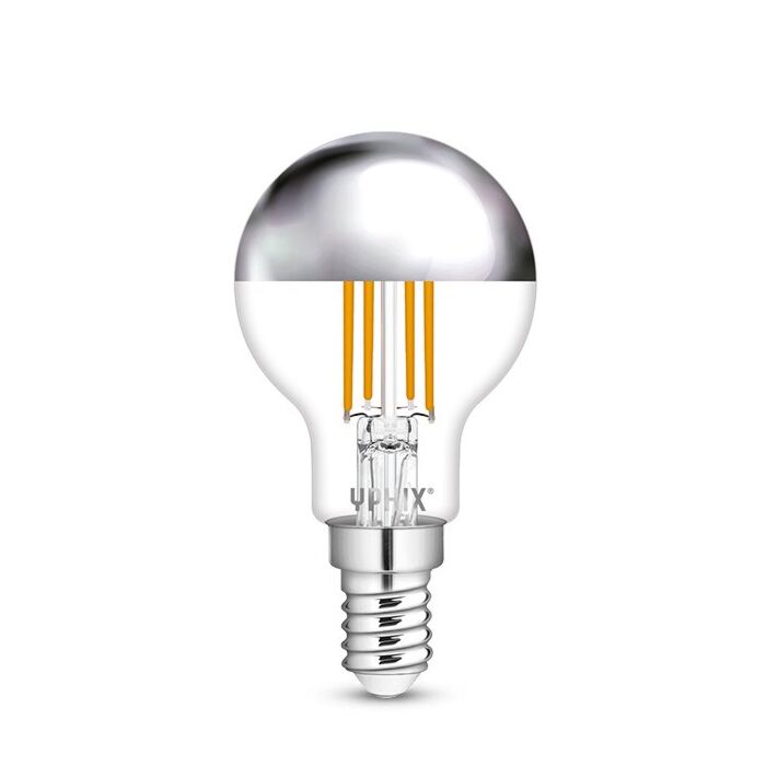 Ampoule LED filament E14 Polaris sphérique 2,5 watts G45 (remplace 25W