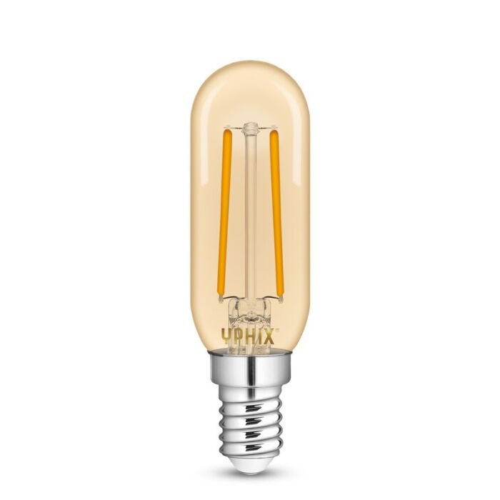 Ampoule LED E14 tube T25 Filament Atlas 2,5W 2200K ambré dimmable