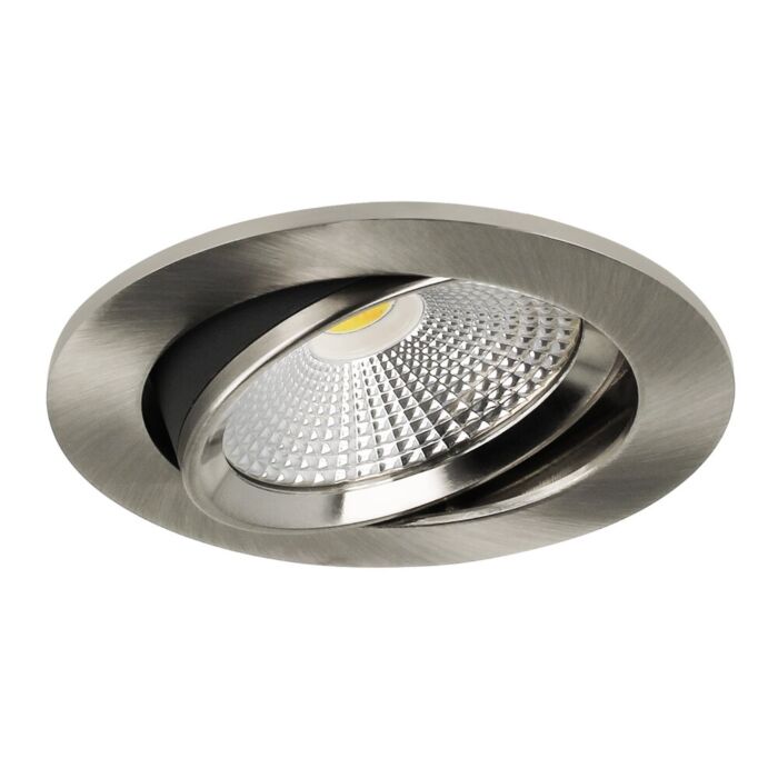 Spot LED Encastrable Eleanora rond en aluminium 6W dim to warm 2000K-3000K et Driver inclus IP44