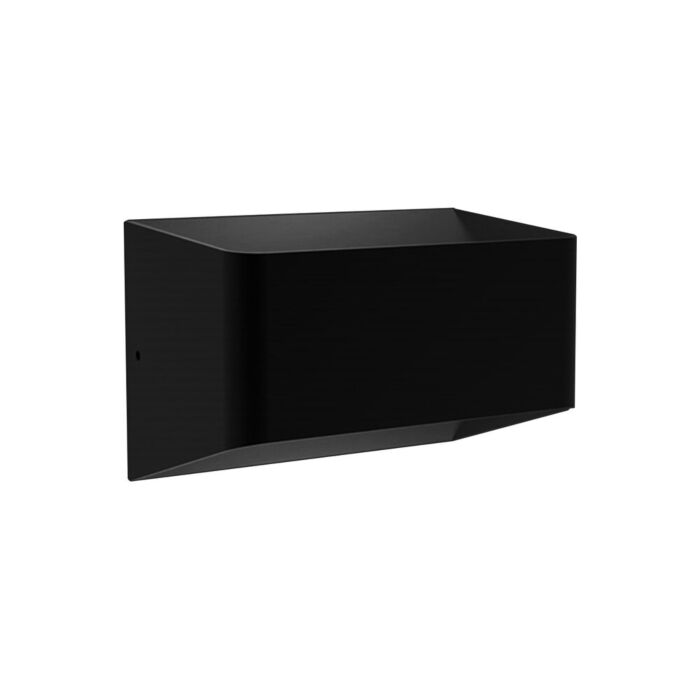Applique murale Helena noir 10W 3000K IP65